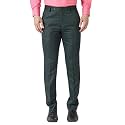 MALENO Men39s Slub Effect Solid Trouser 