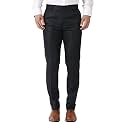 MALENO Men39s Slub Effect Solid Trouser 