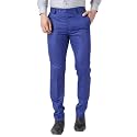 MALENO Men39s Slub Effect Solid Trouser 