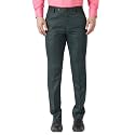 MALENO Men39s Slub Effect Solid Trouser 
