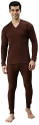 Maleno V-Neck Men Top - Pyjama Set Thermal