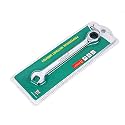 Malfah Ratchet Wrench Mirror Combination Geared Ring Industrial Use 24mm Double Sided 51124