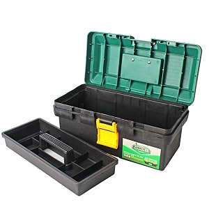 malfah tool box anti broke plastic 1734 measured diagonally like tv screen for professionals diy use in home workshop amp garage 120317