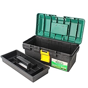 malfah tool box anti broke plastic 1734 measured diagonally like tv screen for professionals diy use in home workshop amp garage 120317
