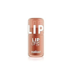 maliao lip glow oil  hydrating non-sticky glossy finish nourishing lip care 38ml peach glow