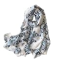 MALINA Women’s Polyester Silk Satin Stole Scarf – Soft Lightweight Fashion Wrap, Elegant Floral &amp; Gradient Design, summer stole,Scarf For Women,Premium Stole,Large Size 180x90 cm'