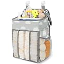Maliton Hanging Diaper Caddy Organizer (Gray Cloud)