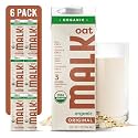 MALK Organic Oat Milk - Shelf Stable & Dairy Free Creamer - 32OZ 6-Pack