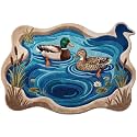 Mallard Duck Bath Mat Rug: 20x30 Absorbent Non-Slip Washable Pond Rug