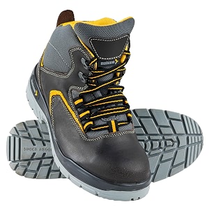 Mallcom Ontilla Black Safety Shoes for Men