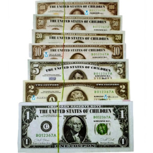 mallexo us dollar money toys for kids 300pc coupons 6 design doller dummy currency notes dollar money note gag toy