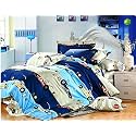 MallowWorld Kids Cartoon Beautiful Multicolor Kids Vroom Printed Bedsheet 1 Single Bedsheet with 1 Pillow Cover Size 60 inch x 90 inch