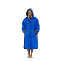 Malo’o Adult Sherpa Lined Surf Parka Changing Robe, Waterproof & Windproof Swim Parka, Long Sleeve Hooded Dry Robe