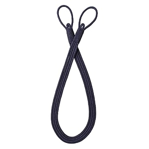 4 pack curtain 4 strand ropes tiebacks tie-backs curtain handmade holdbacks polyester 4 strand cord rope tieback - blue 4 pack