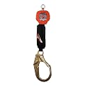 Malta Dynamics Pygmy Hog Web Self Retracting Lifeline – Fall Protection Retractable Safety Lanyard with Connector Kit and Rebar Hook, OSHA Compliant &amp; ANSI Compliant (6 Foot)