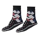 Malvina Men's Long Thick Thermal Winter Warm Hiking Boot Socks (Multicolour; Free Size)