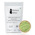 Malwa Bitesᵀᴹ Organic Neem Leaves Powder 300g | Neem Powder for Eating and Drinking | Azadirachta Indica for Skin and Hair | Vembu Powder/Veppa Powder | (100g Pack of 3)