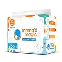 Mama's magic | Baby pant Diapers | Extra soft - All Round Protection | Super Slim Elastic | Anti Bacterial - Absorbent Material | Size - XL | Total Piece - 25 (Pack of 1)