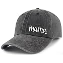 Mama Hat for Women Mommin Wife, Adjustable Mom Gifts Baseball Cap