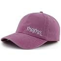 Mama Hat for Women Mommin Wife, Adjustable Mom Gifts Baseball Cap