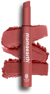 mamaearth moisture matte lipstick for 12 hour long stay- carnation nude