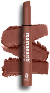 mamaearth moisture matte longstay lipstick for 12 hour long stay- espresso brown