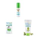 Mamaearth Soothing Baby Massage Oil - 200ml & Milky Soft Bathing Bar – 75g x 2 & Natural Mosquito Repellent Gel 50ml. DEET Free. Protects from Dengue, Malaria & Chikungunya (Pack of 1)