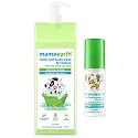 Mamaearth Soothing Baby Massage Oil, with Sesame, Almond &amp; Jojoba Oil - 200ml &amp; Milky Soft Body Wash for Babies with Oats, Milk and Calendula (400 ml)