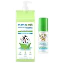 Mamaearth Soothing Baby Massage Oil, with Sesame, Almond &amp; Jojoba Oil - 200ml &amp; Milky Soft Body Wash for Babies with Oats, Milk and Calendula (400 ml)