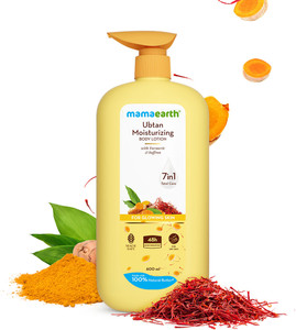 Mamaearth Ubtan Moisturizing Body Lotion with Turmeric