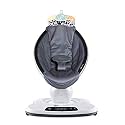 4moms Mamaroo 4.0 Multi Motion Baby Swing |Adjustable Recline Seat with Music, Parent Inspired Motions, Bluetooh Enabled, No Batteries Required, Washable Fabric, Birth to 9 Kgs, Grey Mesh
