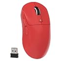 MAMBASNAKE Attack Shark X3 49g Superlight Wireless Gaming Mouse, Red
