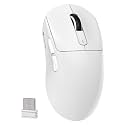 MAMBASNAKE Attack Shark X3 49g Superlight Wireless Gaming Mouse, White