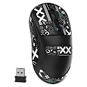 ATTACK SHARK X3 49g SUPERLIGHT Wireless Gaming Mouse, Black &amp; Grip Tape