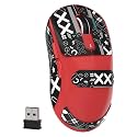 ATTACK SHARK X3 49g SUPERLIGHT Wireless Gaming Mouse, Red &amp; Grip Tape