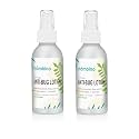 Mambino Organics Anti-Bug Lotion, DEET-Free, Organic Bug Repellent with Essential Oils, Nourishing Travel-Size for Babies, Kids, Adults, Safe for Camping, Outdoors &amp; Sensitive Skin, 4oz (Pack of 2)