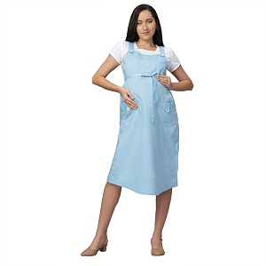 MAMMAS MATERNITY Womens Cotton Maternity Pregnancy Easy