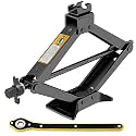 MAMMOTH Scissor Jack,Heavy Duty Lifting Jack, Lift Wind Up, Tire Changing Tools for Car Van Emergency Car Tyre Repair Changing Tool (2.5 Ton)