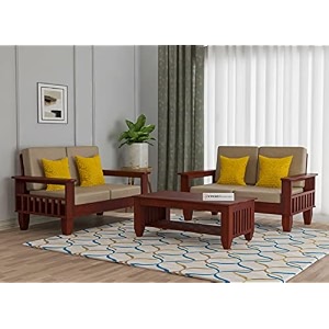 mamta furniture wooden 4 seater sofa set for living room 22 seater sofa with 40 density cushions for office amp lounge four seater sofa sets for home sheesham wood mahogany