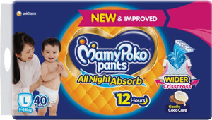 MamyPoko All Night Absorb Baby Large Size