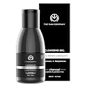 The Man Company Activated Charcoal Tan Removal Cleansing Gel for Oil Control & Glowing Skin | Black Pepper & Bergamot | 100ml