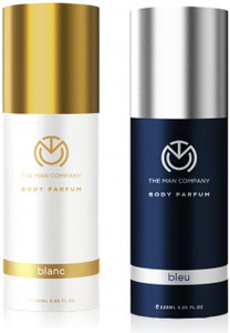 the man company blanc  bleu combo spray - pack of 2 2 items in the set