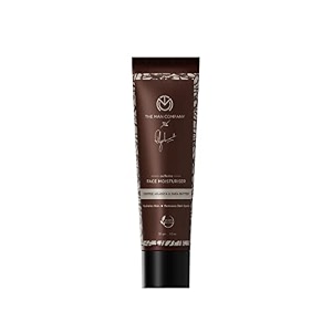 the man company caffeine face moisturiser cream for soft and smooth skin  nourishment - 30 gm