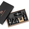 The Man Company Charcoal Grooming Kit for Man with Body Wash, Hair Shampoo, Face Scrub, Face Wash, Cleansing Gel, Soap Bar | Gift Set for Husband, Boyfriend - Pack of 6