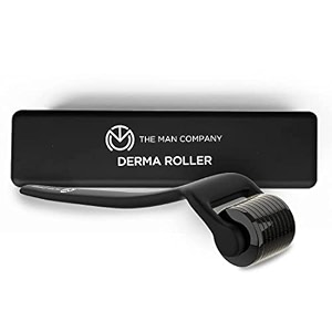 the man company hair accelerator duoderma roller  hair growth tonicactivates scalp amp folliclesincreases absorptionaccelerates hair growthstronger thicker amp fuller hair 330 grams