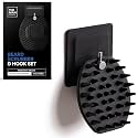 The Man Silicone Beard Scrubber for Men - Beard Cleansing Brush & Exfoliator for Men, Removes Beardruff & Deep Cleans, Beard Washing Brush & Growth Accessories (1 Pack)