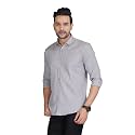 Man Slim Fit Cotton Casual Shirt