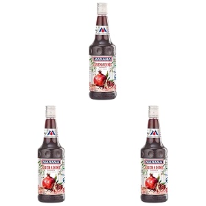manama orange syrup  mixer for mocktails cocktails drinks juices beverages  non alcoholic mix 750ml bottle pack of 2
