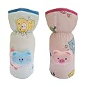 Bottle Covers for Narrow Neck/Slim Neck Soft Plush Stretchable Baby Feeding Bottle Tote Bag Cover with Strap (Narow Neck 240-260ml)