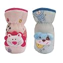 Bottle Covers for Slim Neck/Narrow Neck Soft Plush Stretchable Baby Feeding Bottle Tote Bag Cover with Strap (Narrow Neck 120ml), Assorted